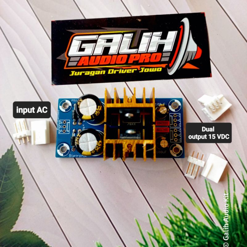 Kit PSU Simetris 15V