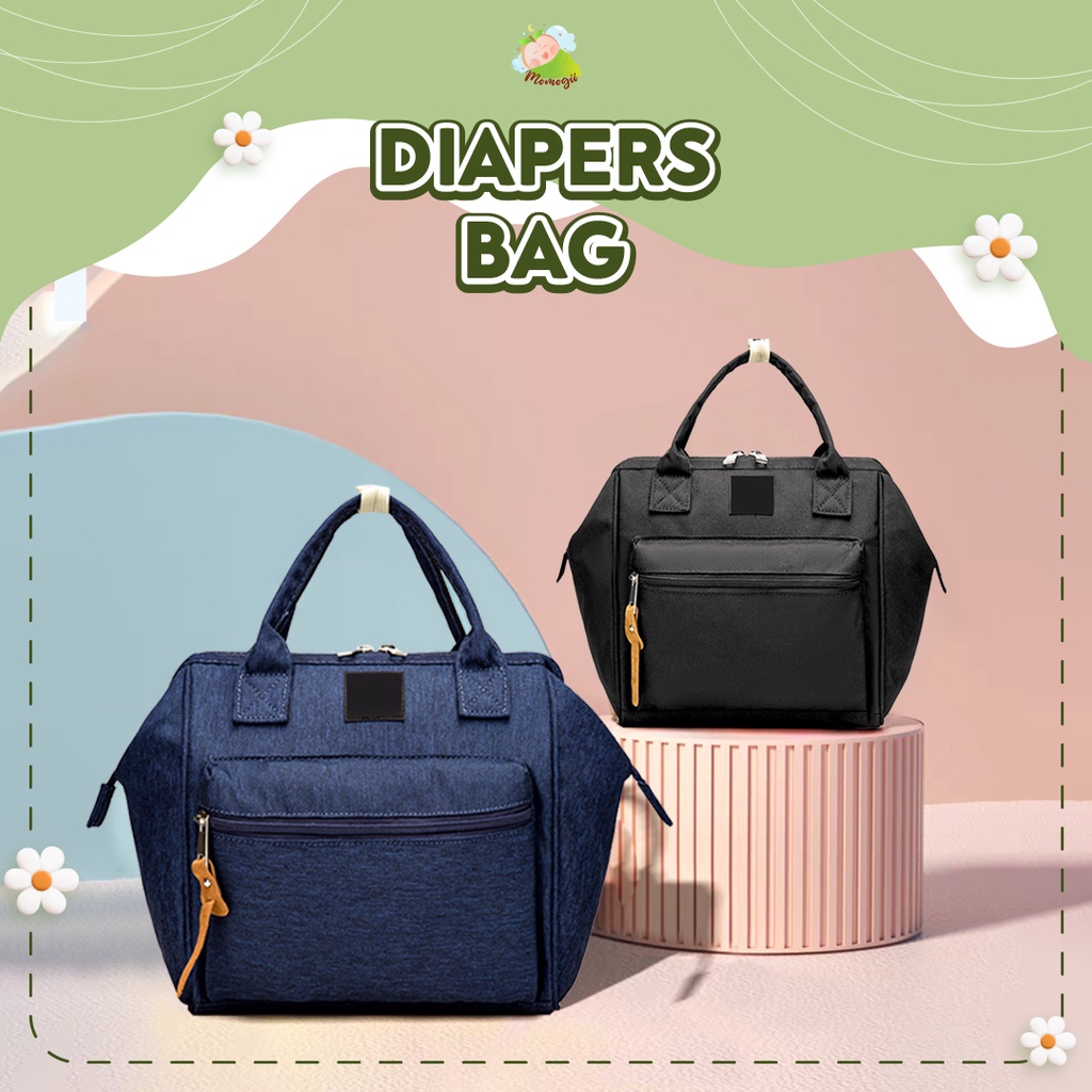 MOMOGII Diaper Bag Ransel Perlengkapan Bayi Model 3in1 Style