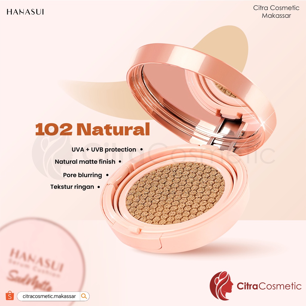 Hanasui Serum Cushion Soulmatte Series