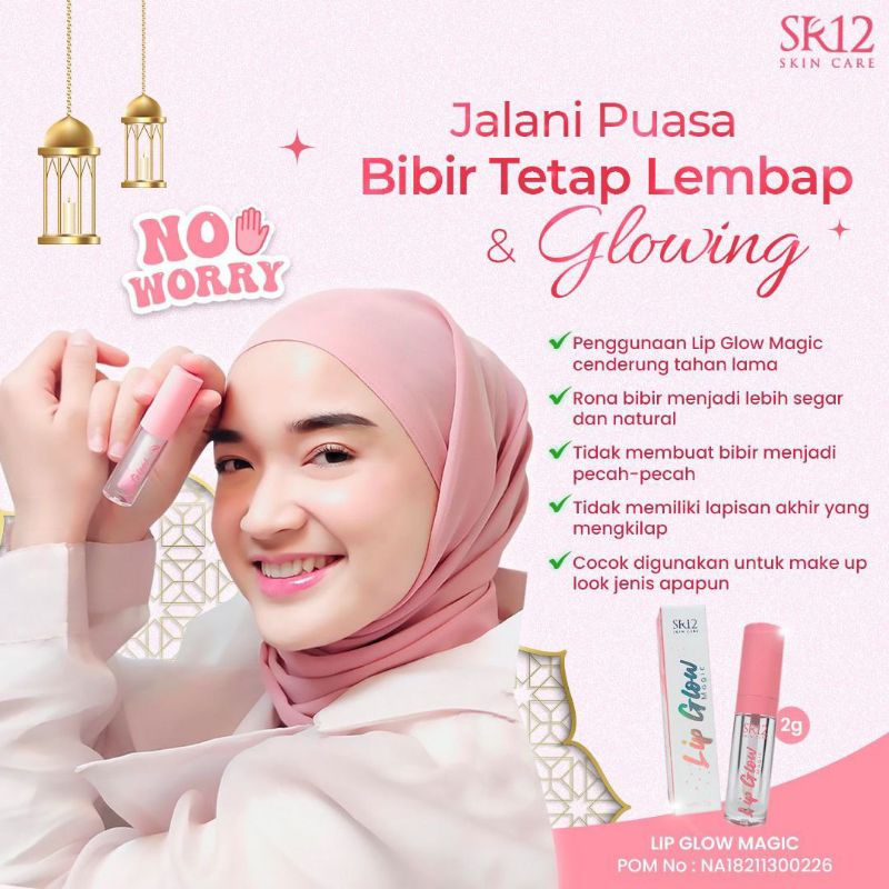 [ORIGINAL] Lipglow SR12 Lip Glow SR12 ||LipGlow SR12 BPOM || herbal SR12 || mbcskin sumbar || SR12 P