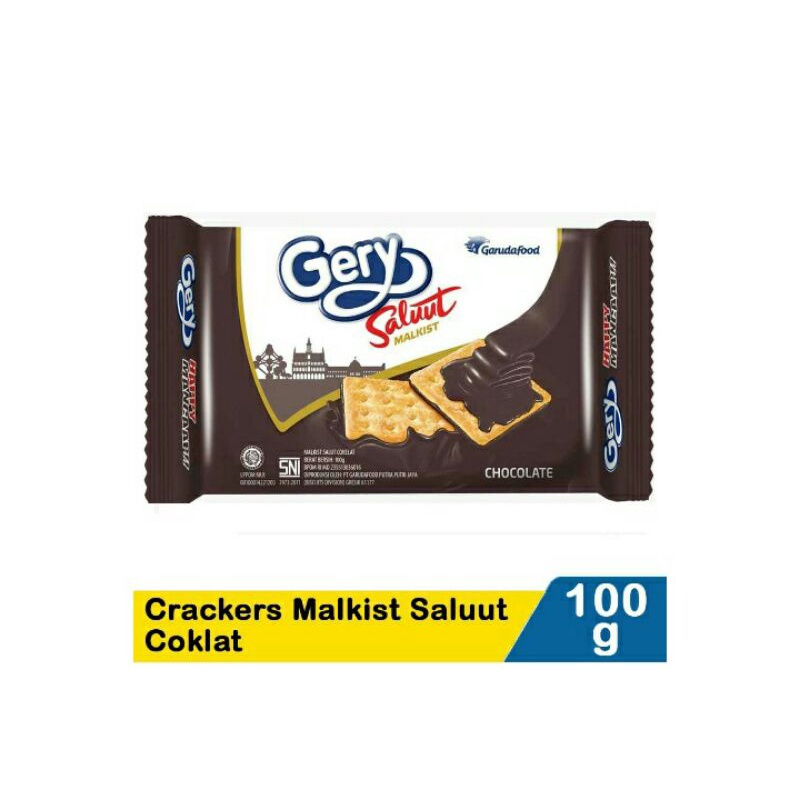 

Gery Crackers Malkist Saluut Coklat 100G