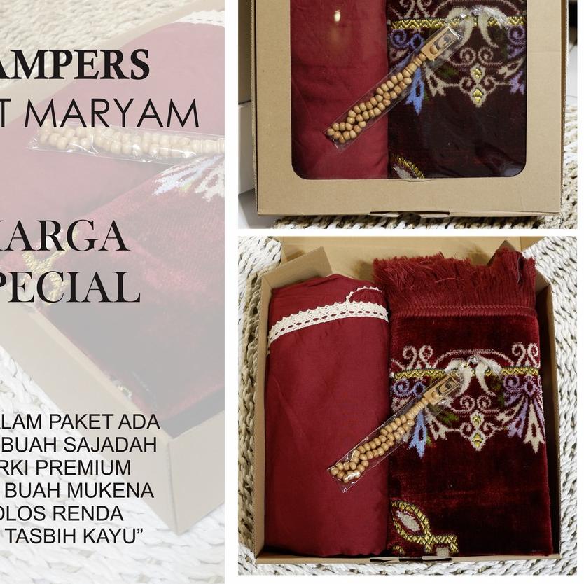 ♖ Hampers Sajadah dan Mukena,Hampers Muslim ✷