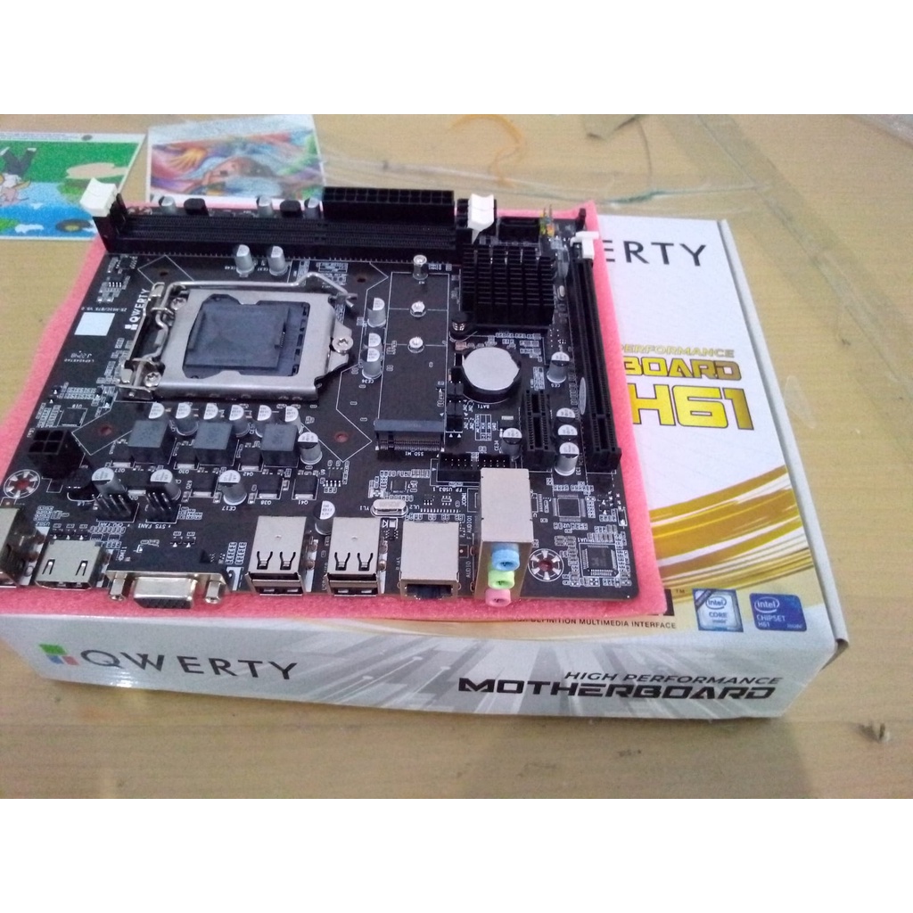 Motherboard Qwerty H61 QWERTY M2 NVME LGA 1155