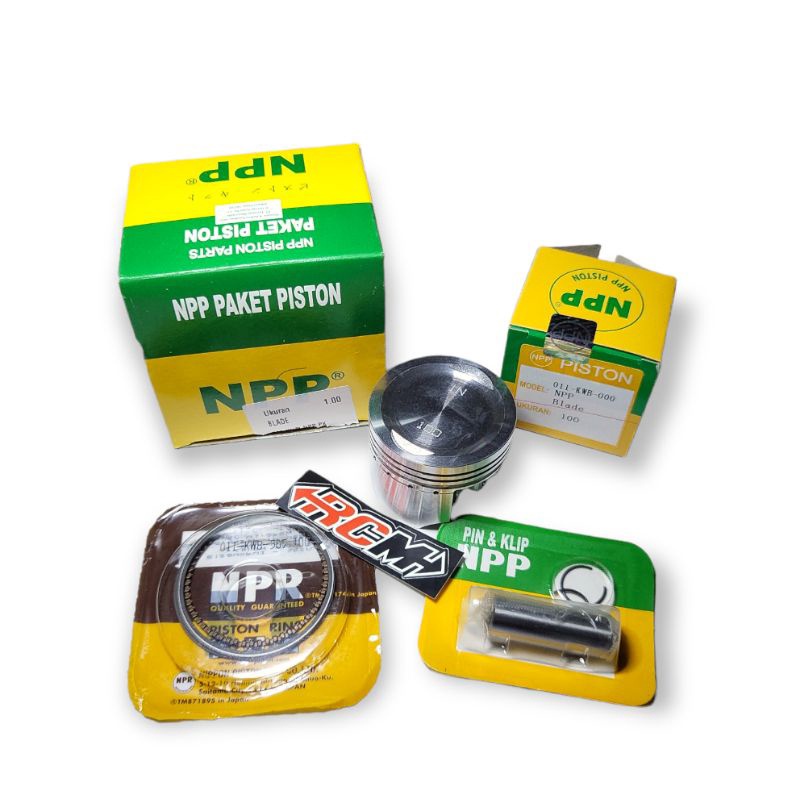 SEHER SEKER PISTON KIT SET BLADE OLD LAMA ABSOLUTE REVO ABS ABSOLUT OS OVERSIZE UK STD STANDART 0.50 50 0.75 75 1.00 100 STANDAR ORI ORIGINAL NPP ASLI