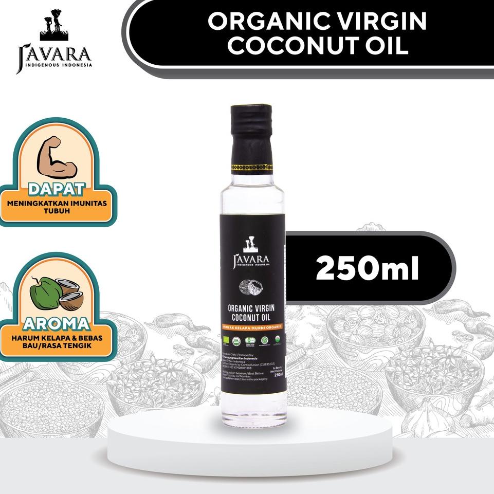 

Promo Keren Javara Organic Virgin Coconut Oil Minyak VCO - Minyak Kelapa Murni 250 ml