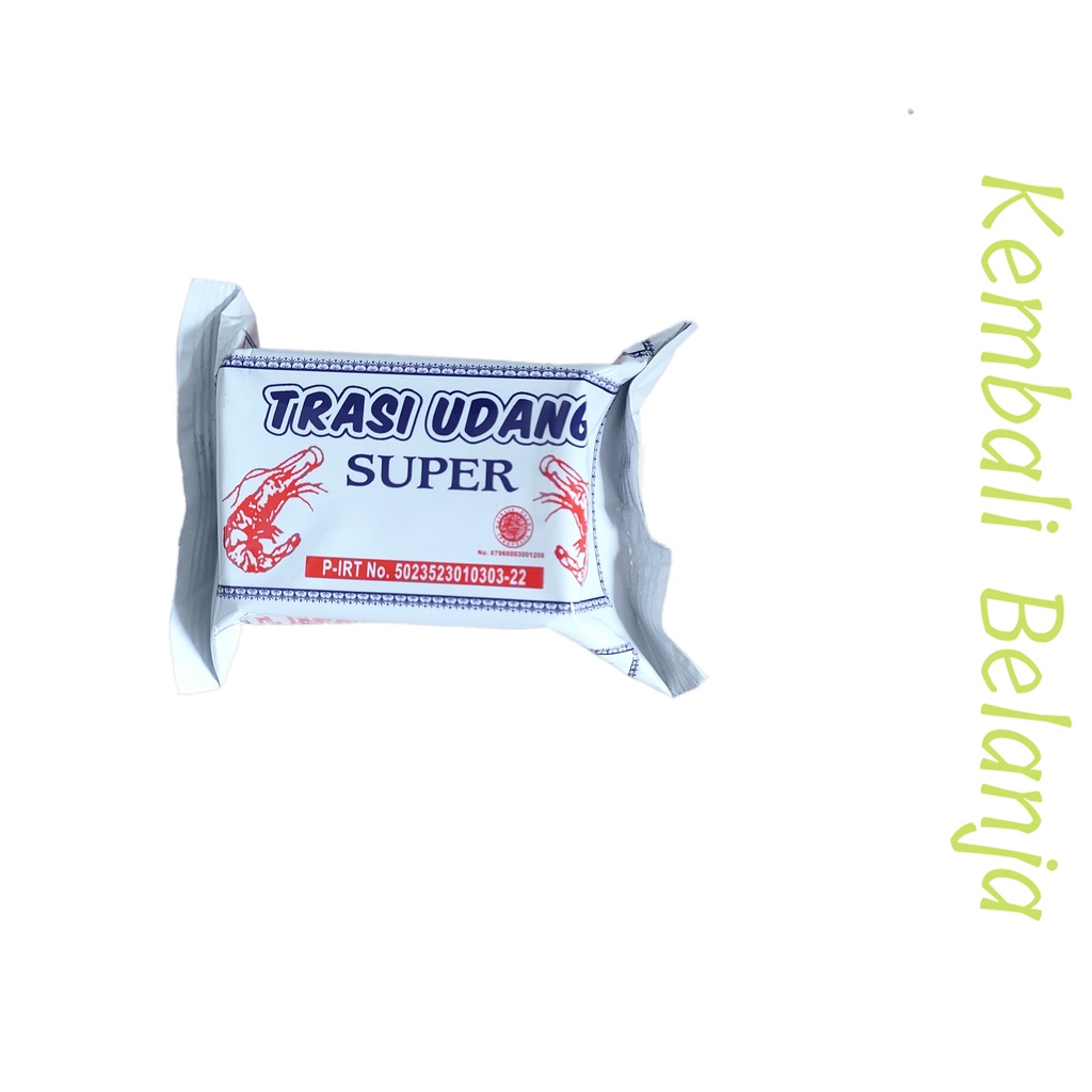 Terasi Udang Super Cap Haji Ismail/ Terasi Ismail/ Terasi Tuban/ Terasi Super/ Terasi Haji Ismail