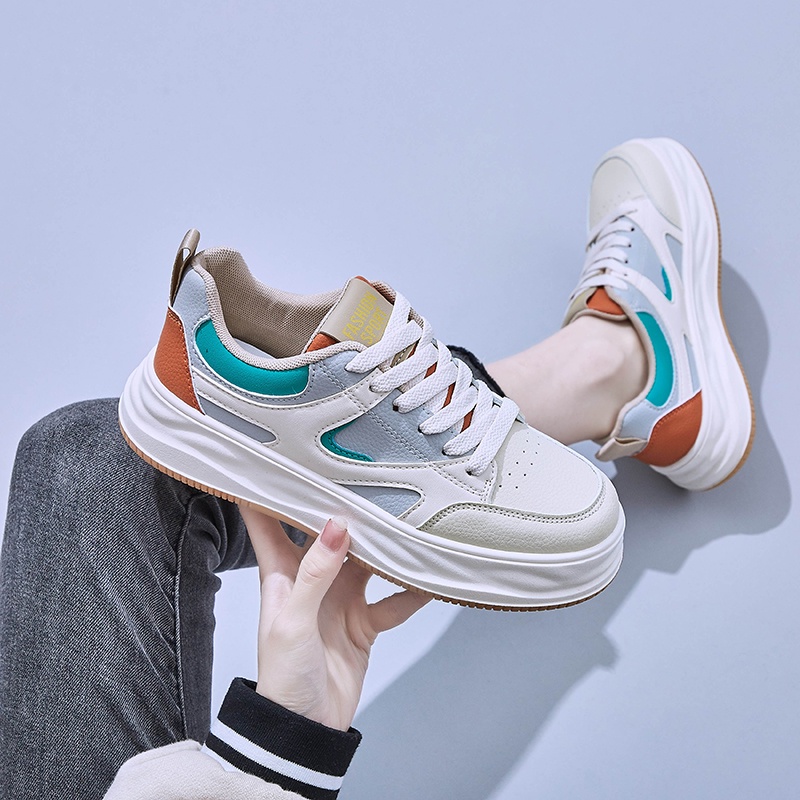 3.3 [DENDEN.ID] Sepatu Wanita Sneaker Korea Import Sepatu Olahraga Fashion 1048