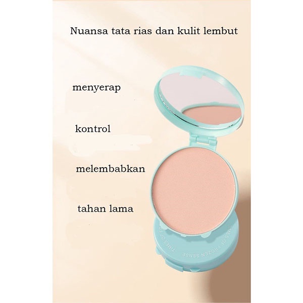 LAMEILA Bedak Padat Pressed Mineral Powder LA200 / Make Up Powder Bedak Wajah Halus Penutup Pori-Pori / TS-66