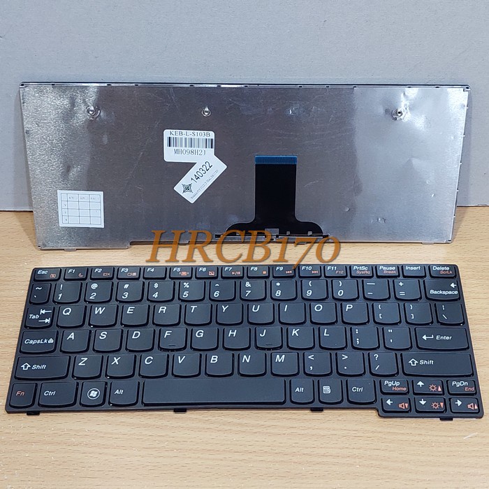 Keyboard Lenovo Ideapad S100 S10-3 S10-3S U160 U165 Hitam -HRCB