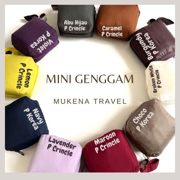 Mukena Mini Travel 2in1 Mini Genggam