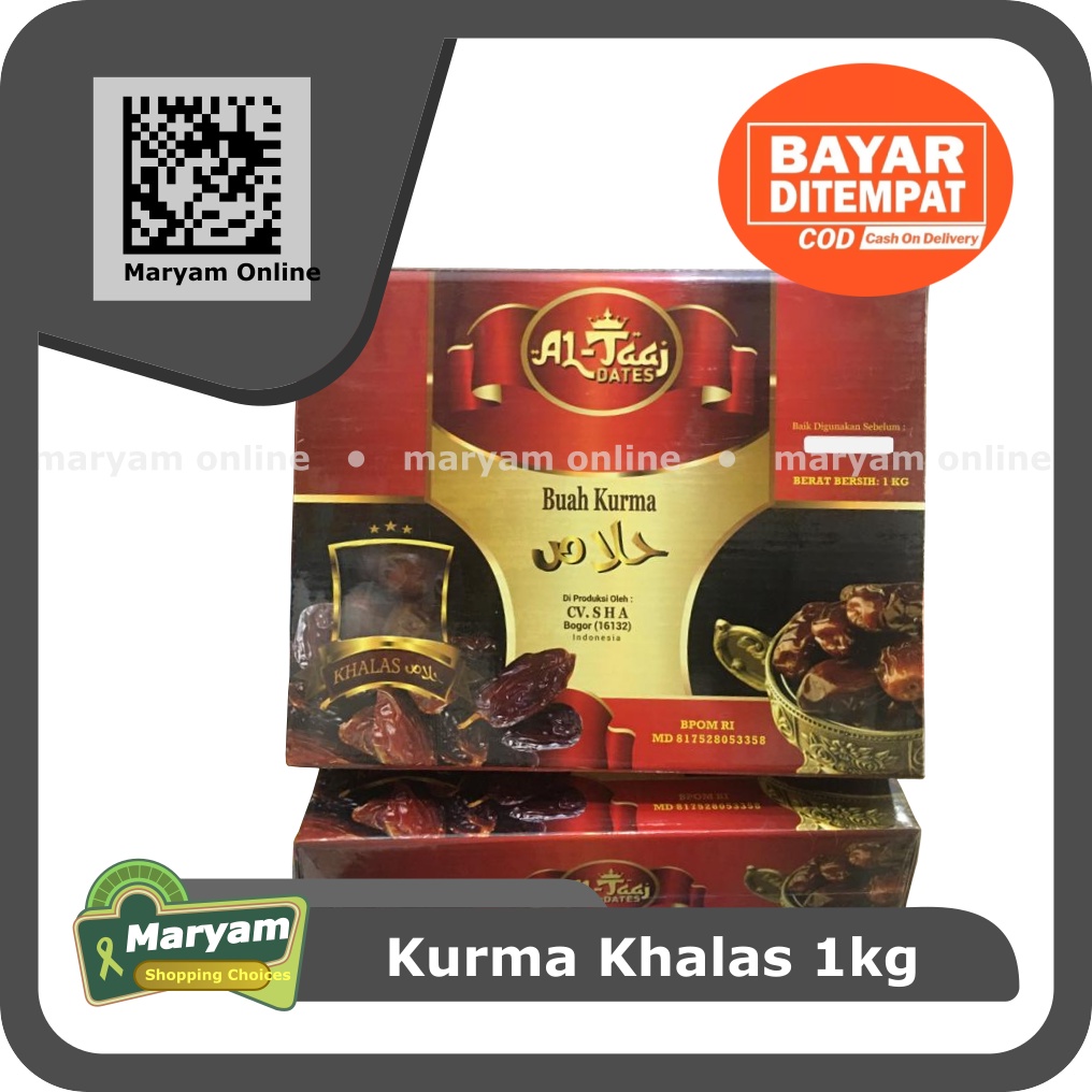 

Kurma Khalas Golden Dates 1 kg