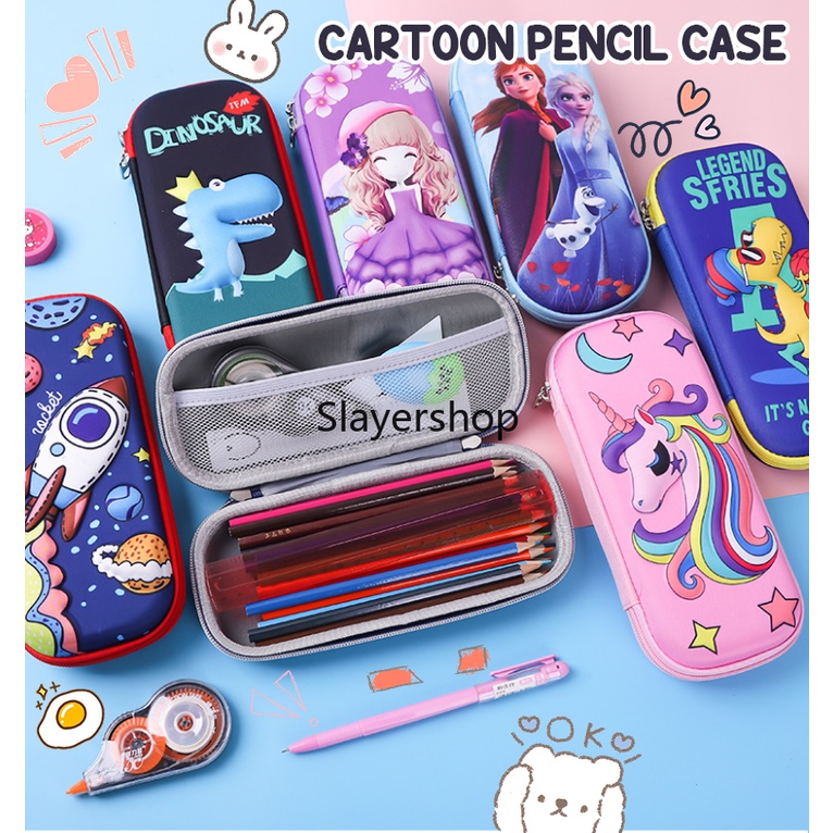 Kotak Pensil Anak Sekolah TK / SD  Bahan EVA