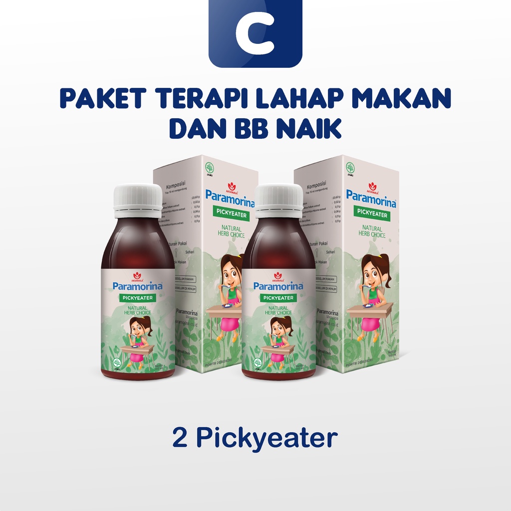 

PAKET C Paramorina PickyEater - 2pcs - Paket Madu Lahap Makan dan BB Naik Anak