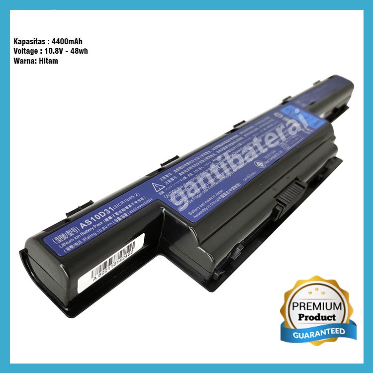 Baterai laptop Acer Aspire 4738 4739 4741 4743 4349 4743 4750 4755 4253 E1-421 AS10D31