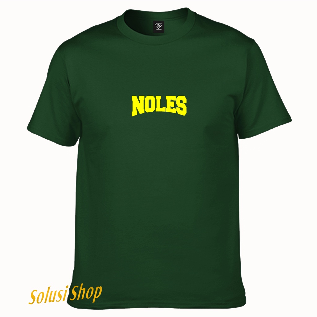 solusi shop - kaos Lengan Pendek Noles Yellow - Distro Premium