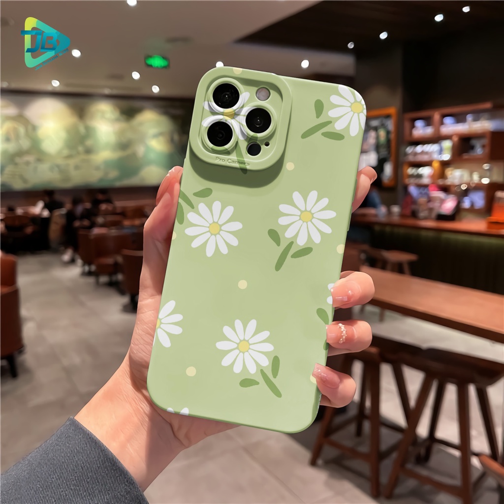 CUSTOM CASE SOFTCASE SILIKON PROCAMERA DAISY CUSTOM IPHONE 6 6S 7 7+ 8 8+ X XS MAX 11 12 13 14 PRO MAX JB7384