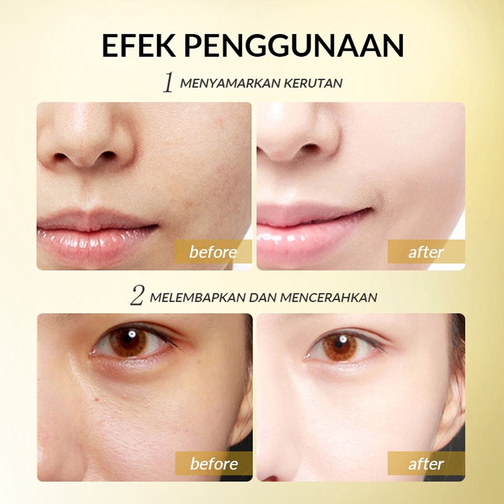 Serum Wajah Yurizumi 24K Gold - Serum Emas Anti Penuaan &amp; Flek Hitam 30ml