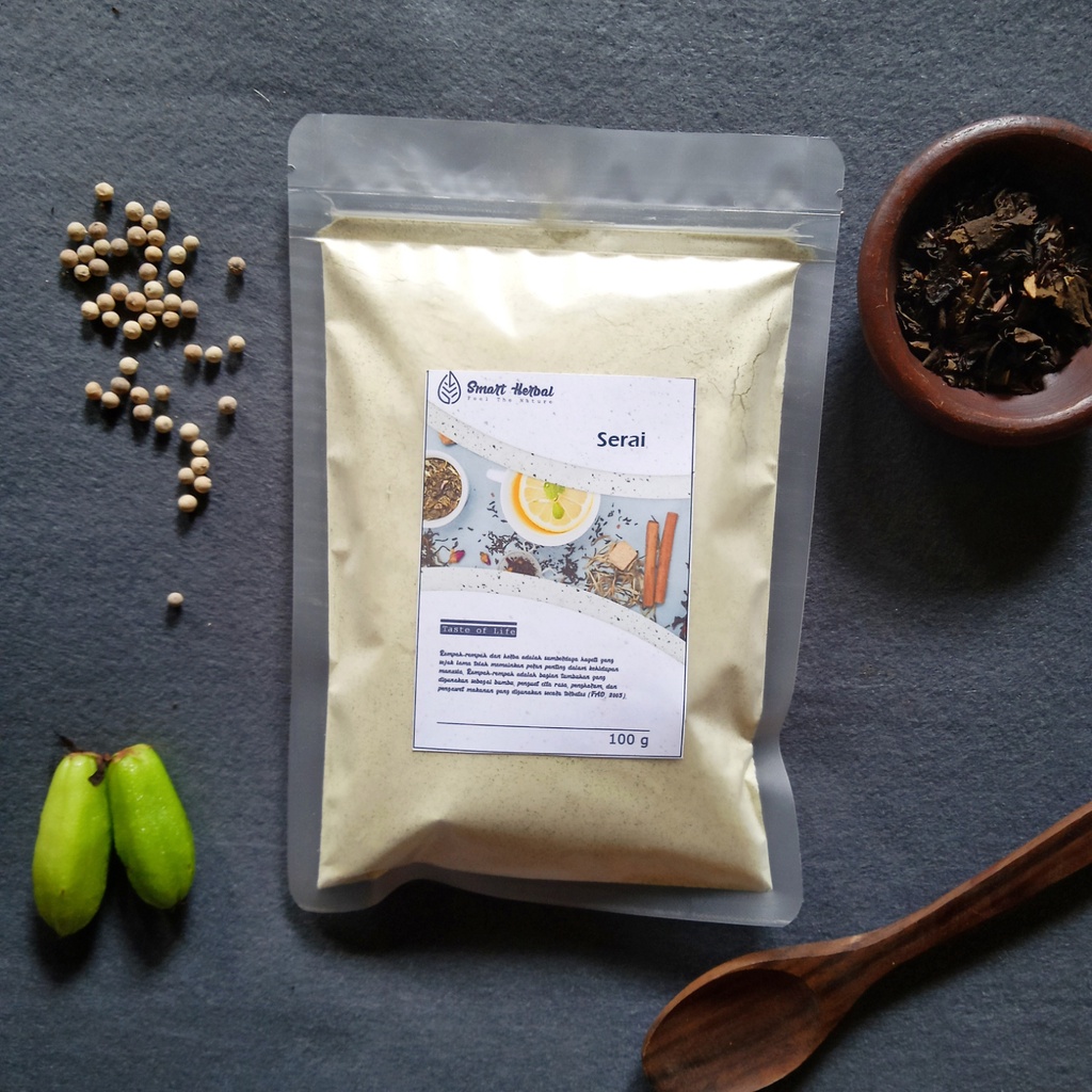 

BUBUK SERRE / SERAI 250 GRAM REMPAH HERBAL NUSANTARA