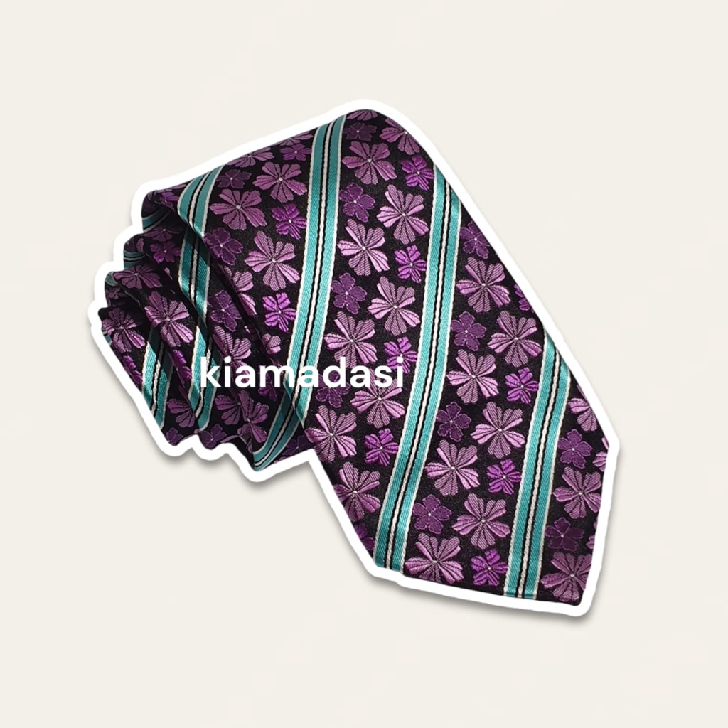 Dasi Pria Batik Modern Premium Slim 3inch Ready