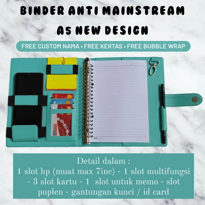 

Terlaris Binder Untuk Kuliah Kerja Buku Catatan 20Ring Model A5 Custom Nama