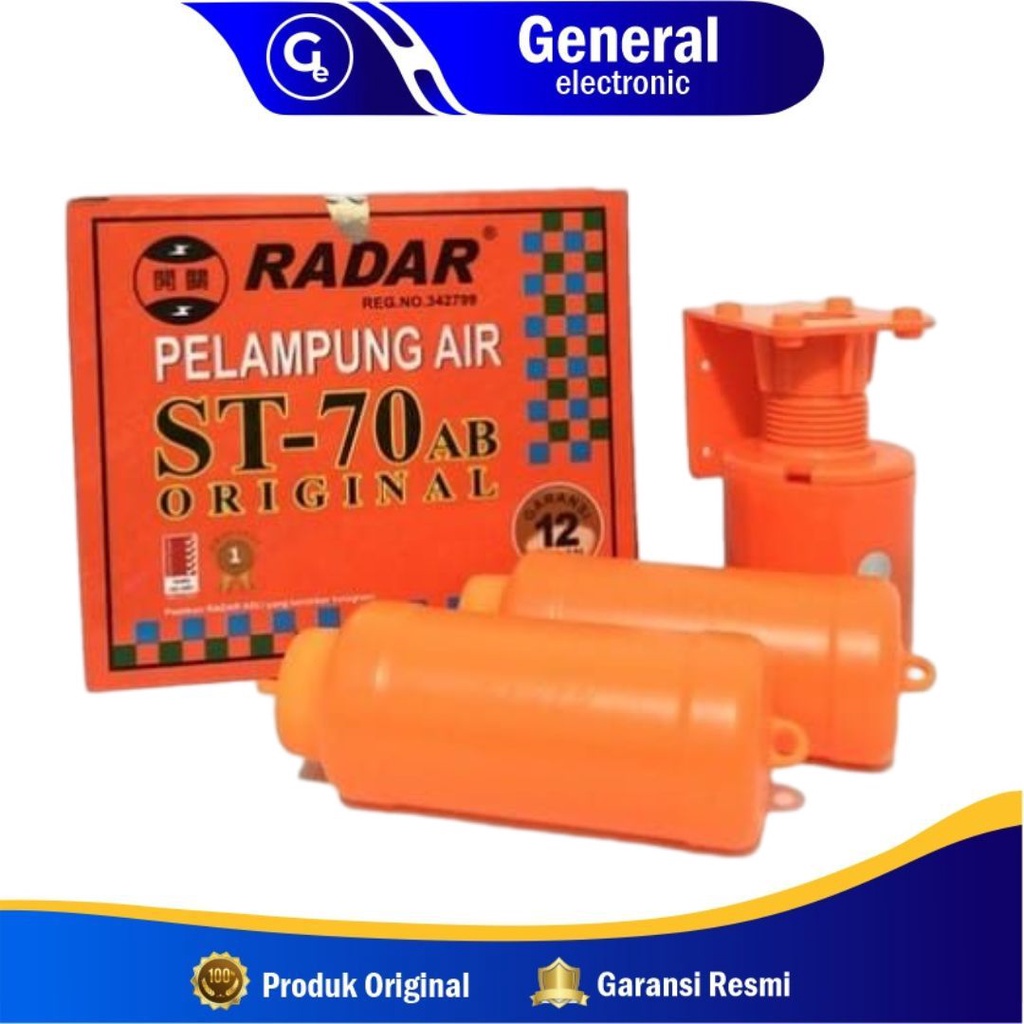 Radar Pelampung Air Toren Penguin Tangki Bak Mandi Otomatis ST-70AB Original Hologram