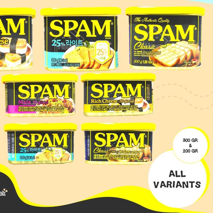 

☇ SPAM ORIGINAL MADE IN KOREA /ALL VARIANT READY ❈
