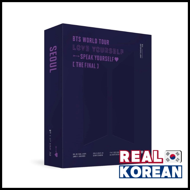 BTS - BTS WORLD TOUR 'LOVE YOURSELF : SPEAK YOURSELF'