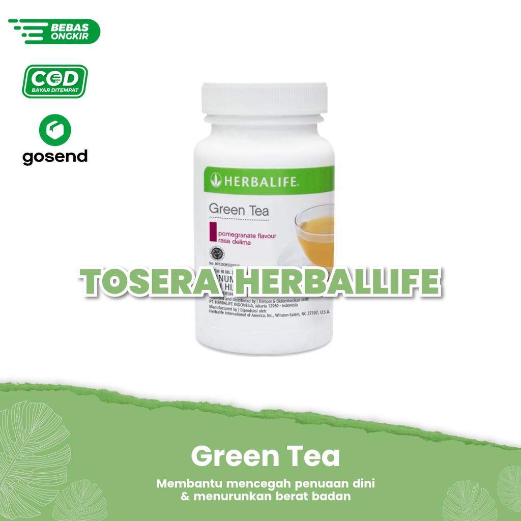 Herbalife-Green Tea-Teh Herbalife