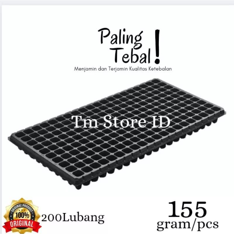 Tray Semai 200 Lubang Bahan Tebal dan Sangat Bagus