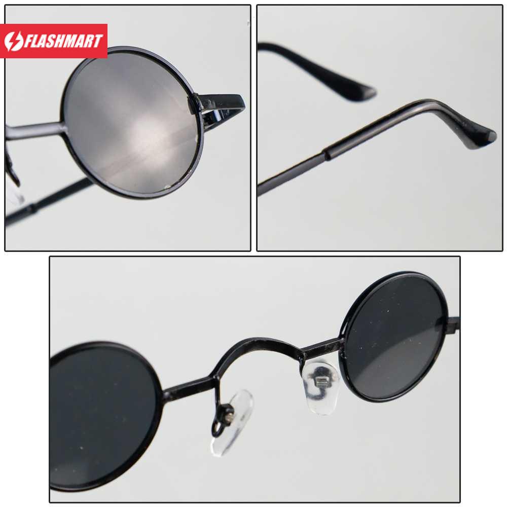 Flashmart Kacamata Retro Classic Frame Polarized Sunglasses - J530