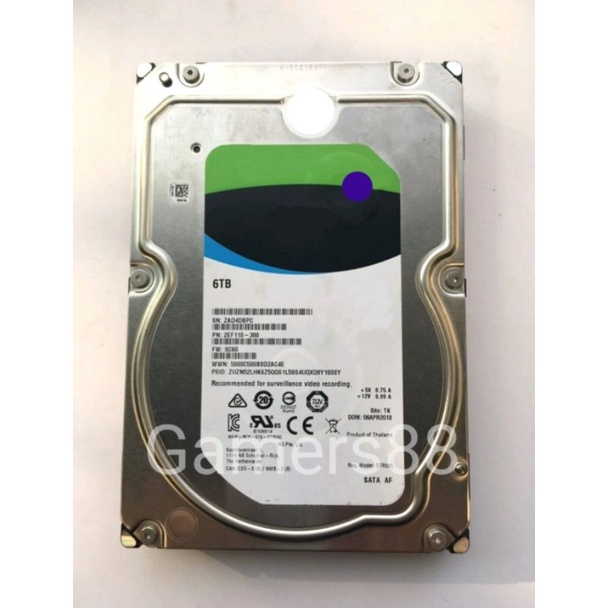 HDD 6TB HARDISK 6TB Internal Cctv Hardisk PC 3.5&quot; Sata Type A01