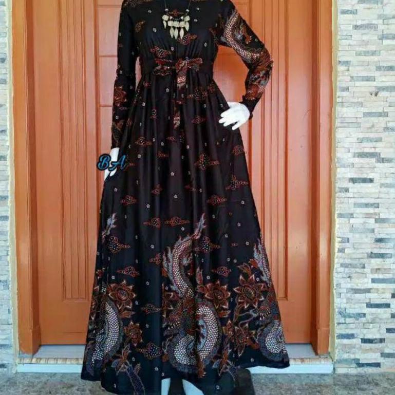 TERMURAH Gamis Batik Super Jumbo Ld140 Ld150 BigSize Sarimbit Keluarga