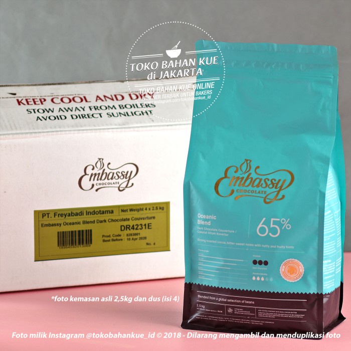

Tulip Easy Melt Dark Aura Easimelt Chocolate Couverture Coklat 2,5kg