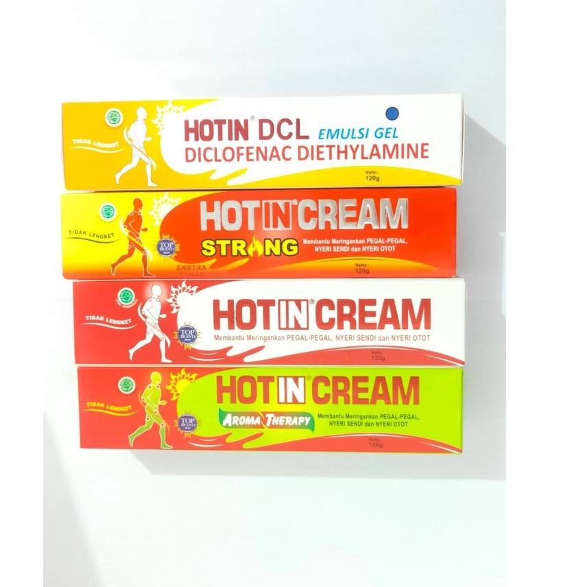 Direkomendasikan Hot In Cream 120 Gram Tube ( DCL / AROMATERAPI / ORIGINAL / STRONG )