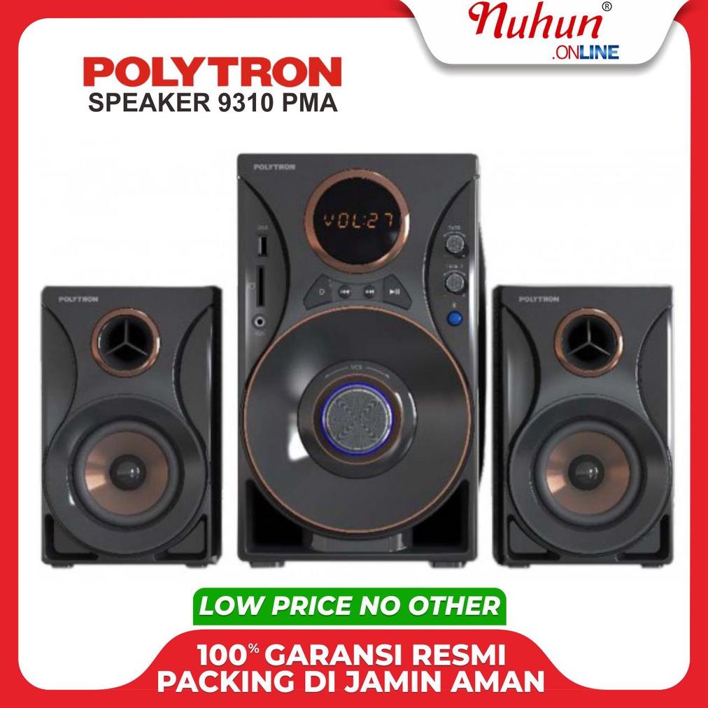 Speaker Polytron PMA 9310 / 9310 PMA - Speaker Multimedia Original Kualitas Terjamin