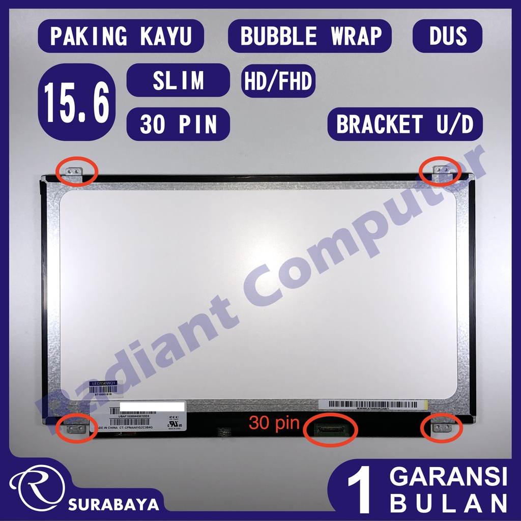 LCD LED Asus K556 K556U K556UA K556UF K556UJ K556UQ K556UR