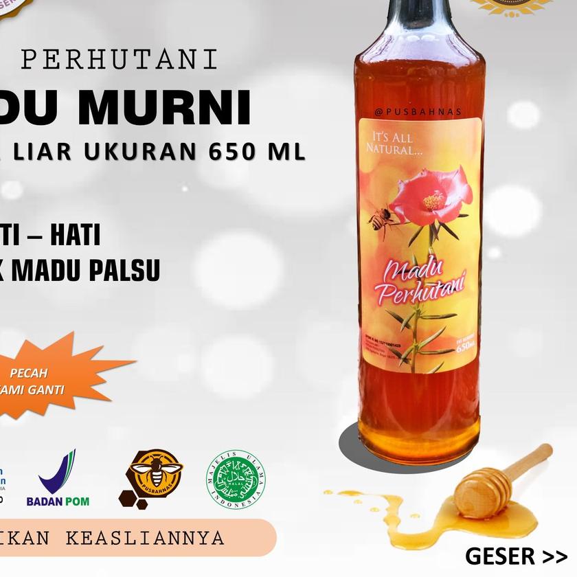 

➱ PERHUTANI - MURNI ALAMI BUNGA LIAR 650ML ♨