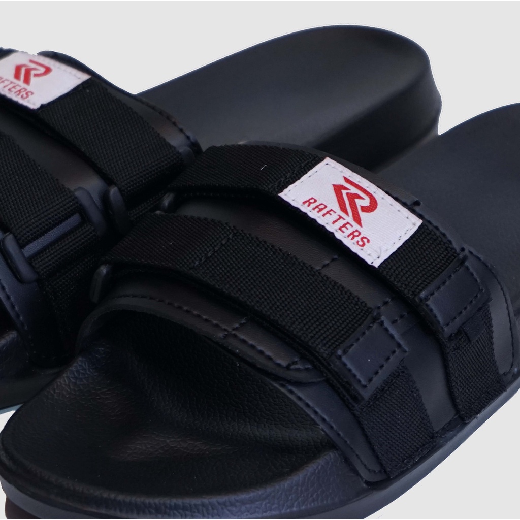 Rafters - Sandal Rumble Velcro Full Black Original