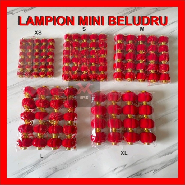 Lampion Lampion Mini Lampion Imlek Lampion Pohon / Lampu Dekorasi Rumah Imlek