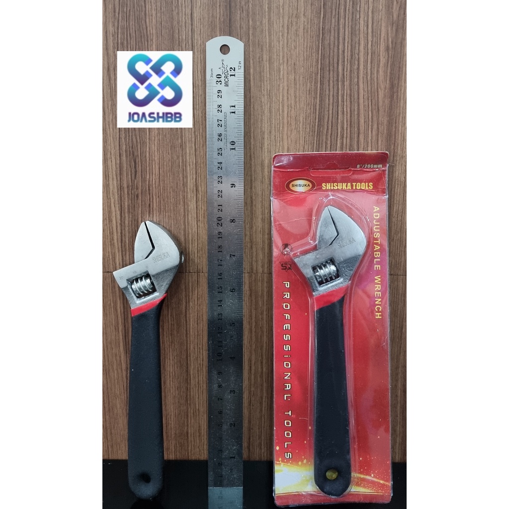 [PROMO] KUNCI INGGRIS Adjustable Wrench ukuran 8&quot; inch 10&quot; Inch 12&quot; Inch