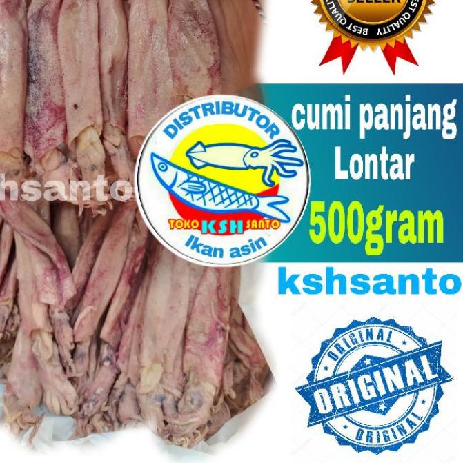 

◙ ikan asin cumi panjang-500gram ❁