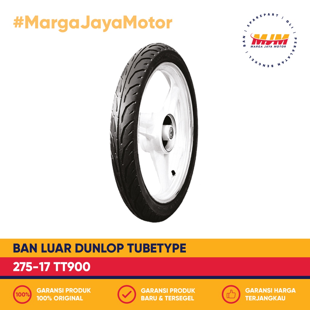 Ban Luar Dunlop TT900 275-17 Tubetype