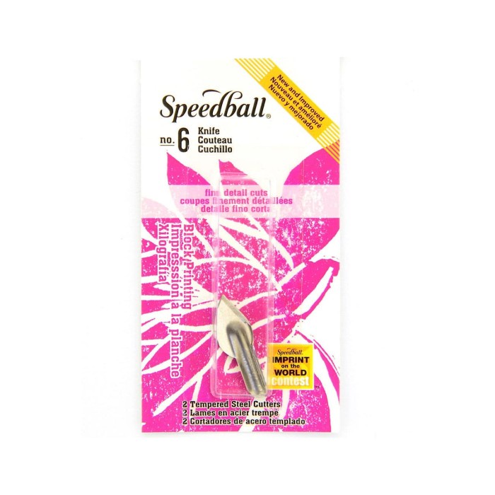 

Terlaris Speedball Lino Cutters No.6 Knife - Fine Detail Cuts