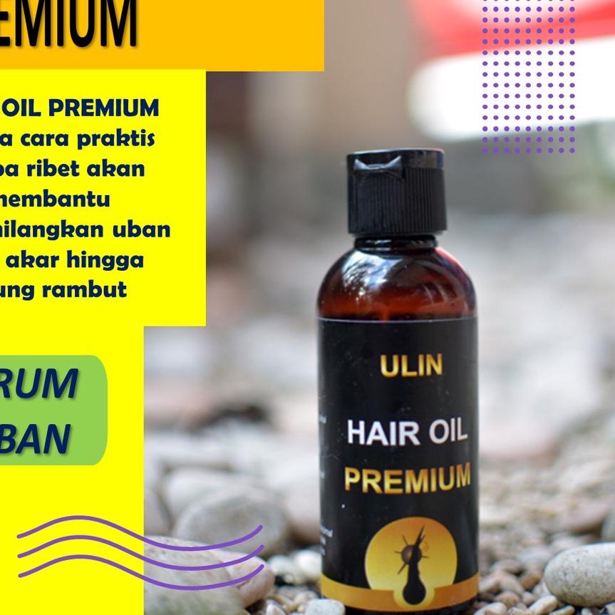 ♪ Penghilang Uban Ulin Oil Premium Minyak Penghitam Uban ℮