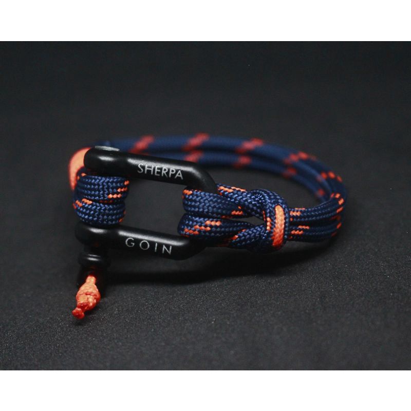 Sherpa gelang shackle nautical tali paracord 550