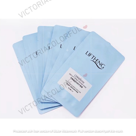 Liftheng Chitosan Bright Moist Repair Mask Face care Masker krim pemutih dan pelembab