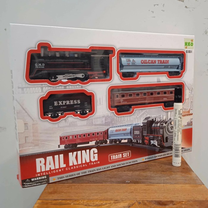 MAINAN MINI TRAIN RAIL KING TRAIN BIG TRAIN SET CWNIPDSD #RAILKING # TERLARIS