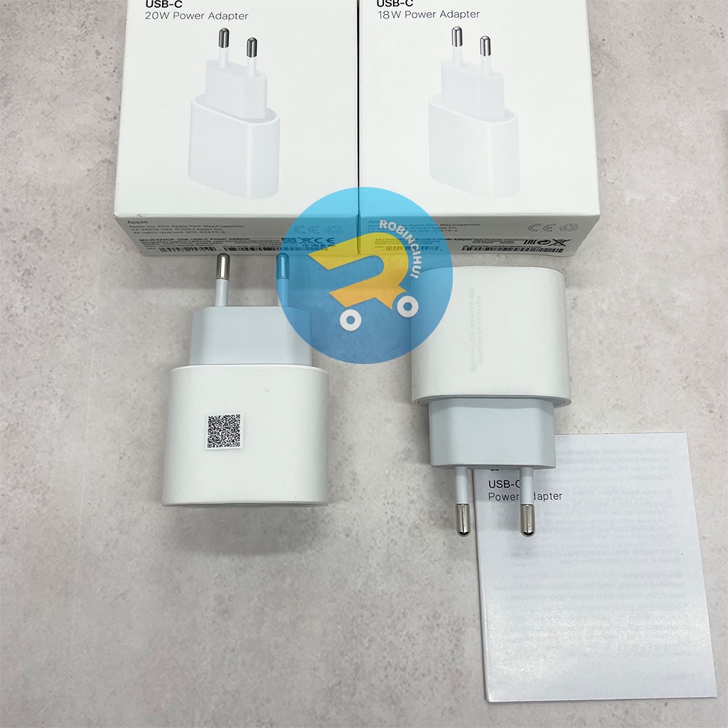 ADAPTOR 18 Watt / 20 Watt FAST CHARGING USB C / CHARGER - Adapter - Batok - Kepala - kepala Charger - Kepala Casan - Charger