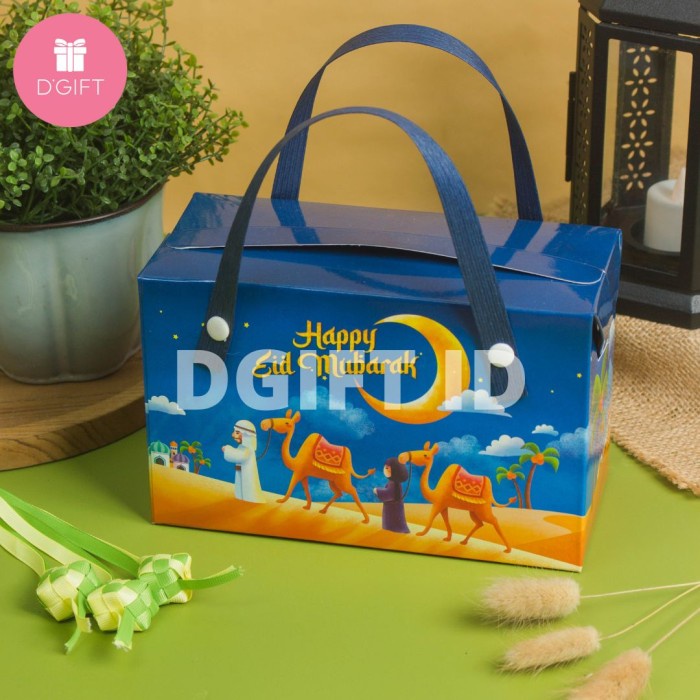 

Dus Kue Kering Idul Fitri Box Hampers Seserahan Lebaran 2 Toples 500Ml 095