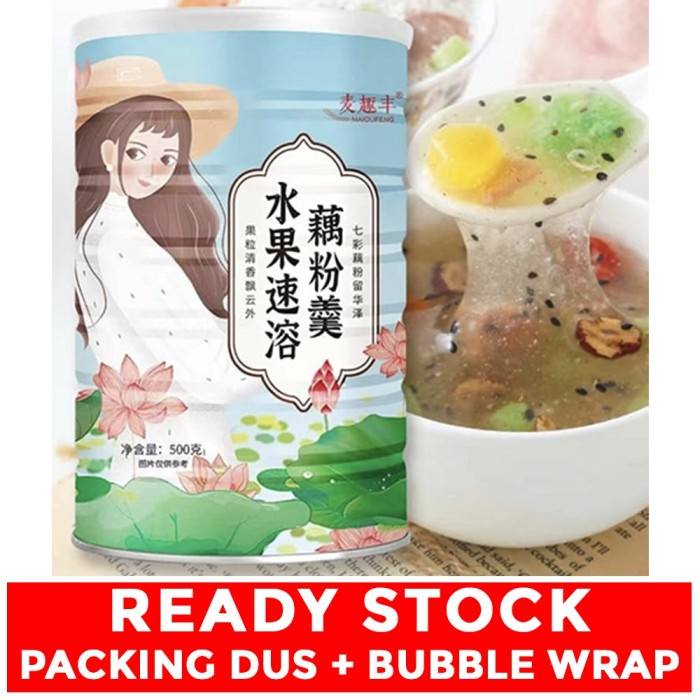 

Oufen Lotus Root Powder Bubuk Akar Teratai Makanan Diet Healthy Food